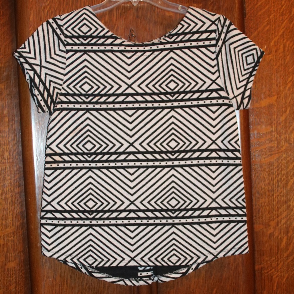 Black and White Lucky Shirt